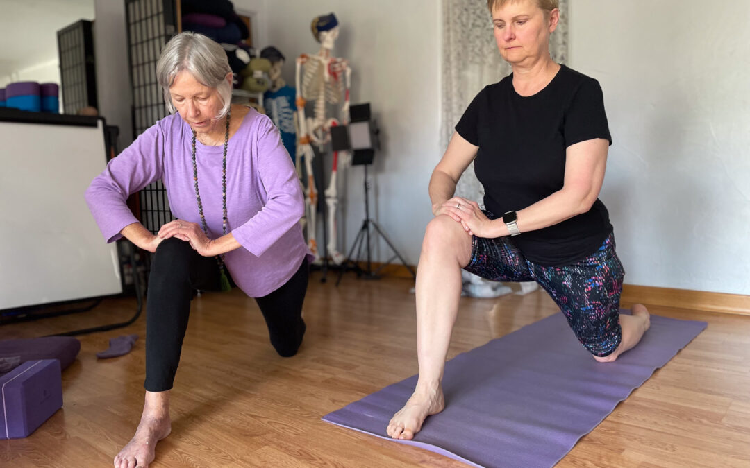 Asana: Duo lunge